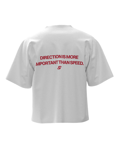 Direction Tee – White